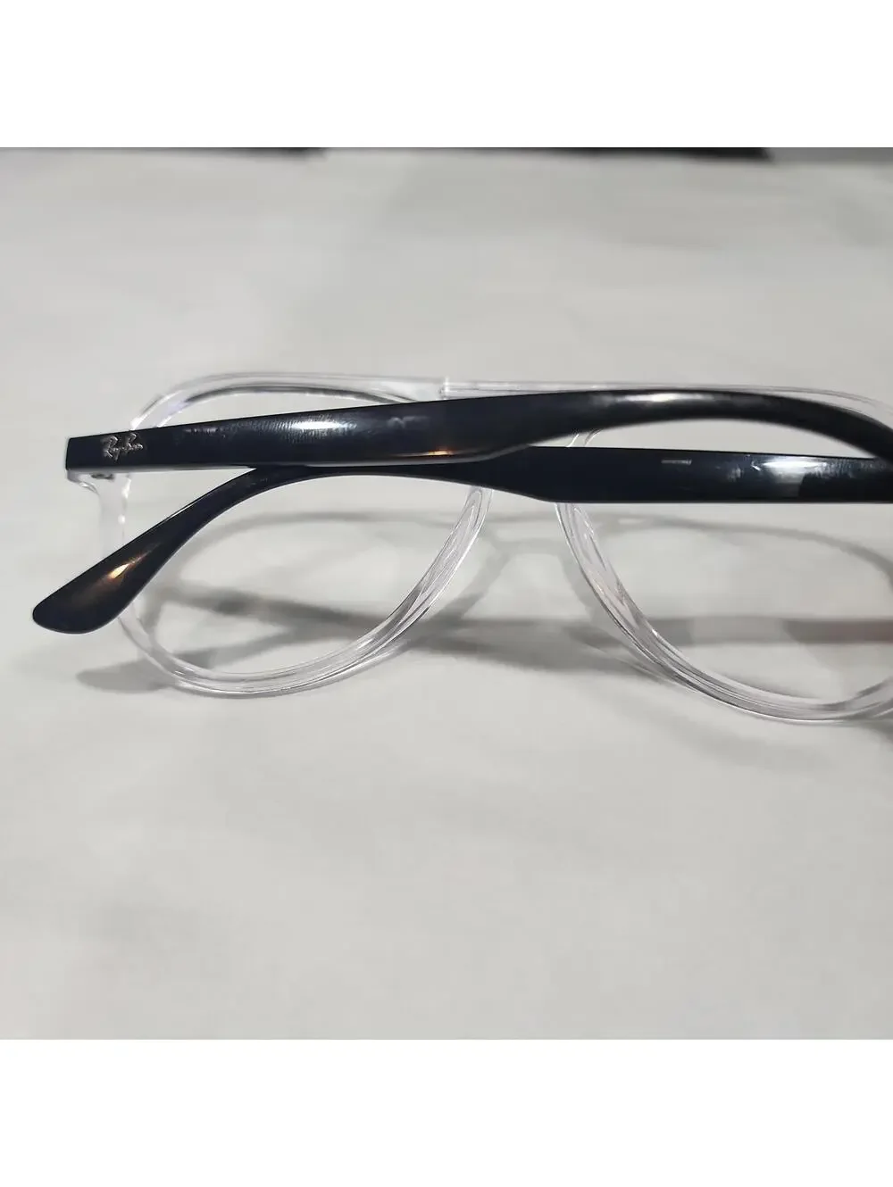 Ray-Ban RB4375 Clear Black Sunglasses Frame Only Read
